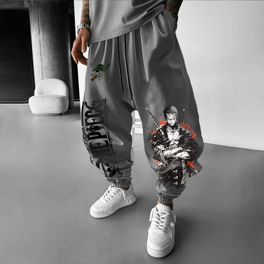 Unisex Anime Printed Pants丨-AnimeClothe