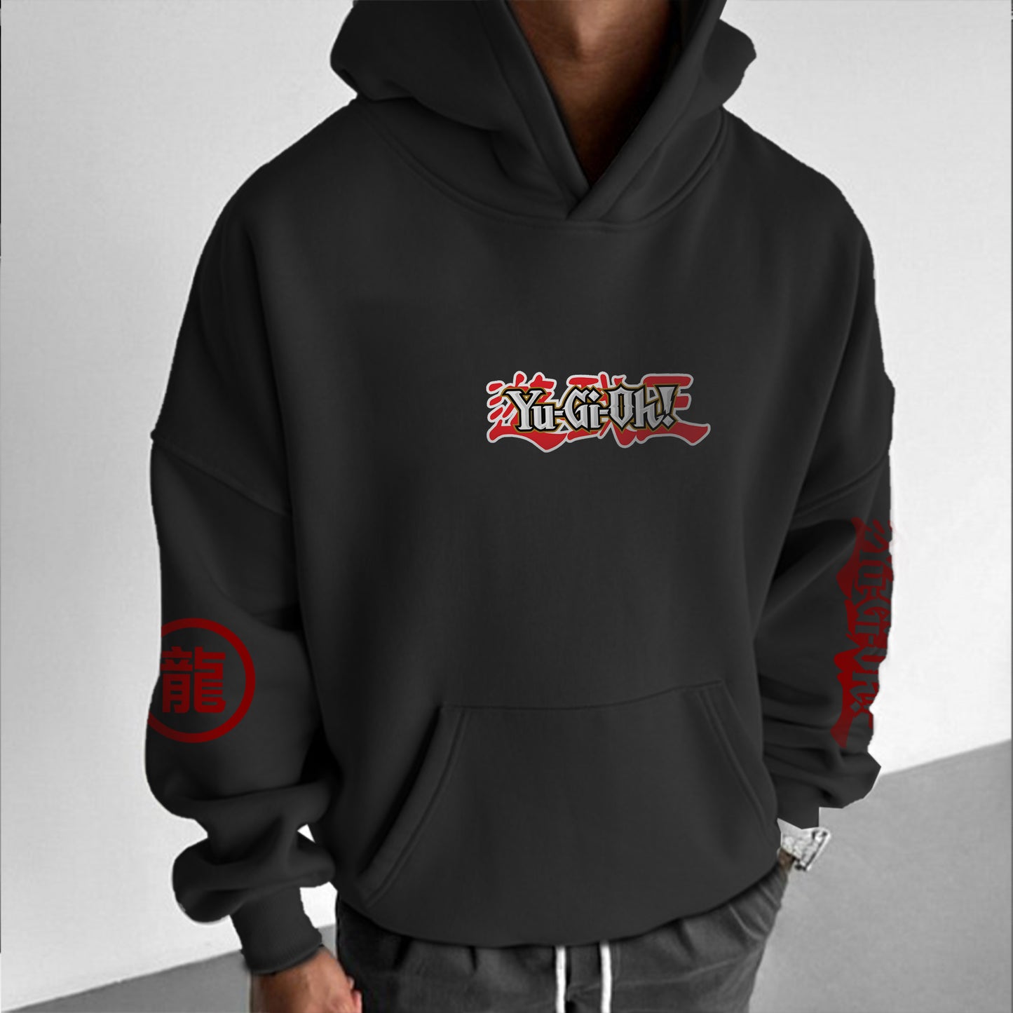 Unisex “Yu-Gi-Oh!” Anime Style Retro Hoodie