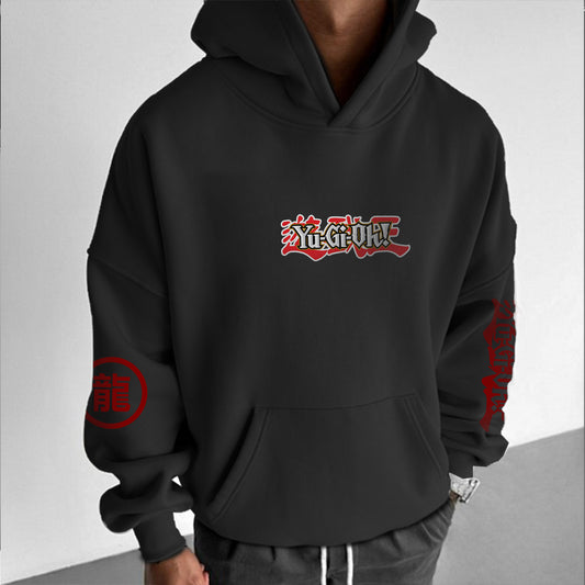 Unisex “Yu-Gi-Oh!” Anime Style Retro Hoodie