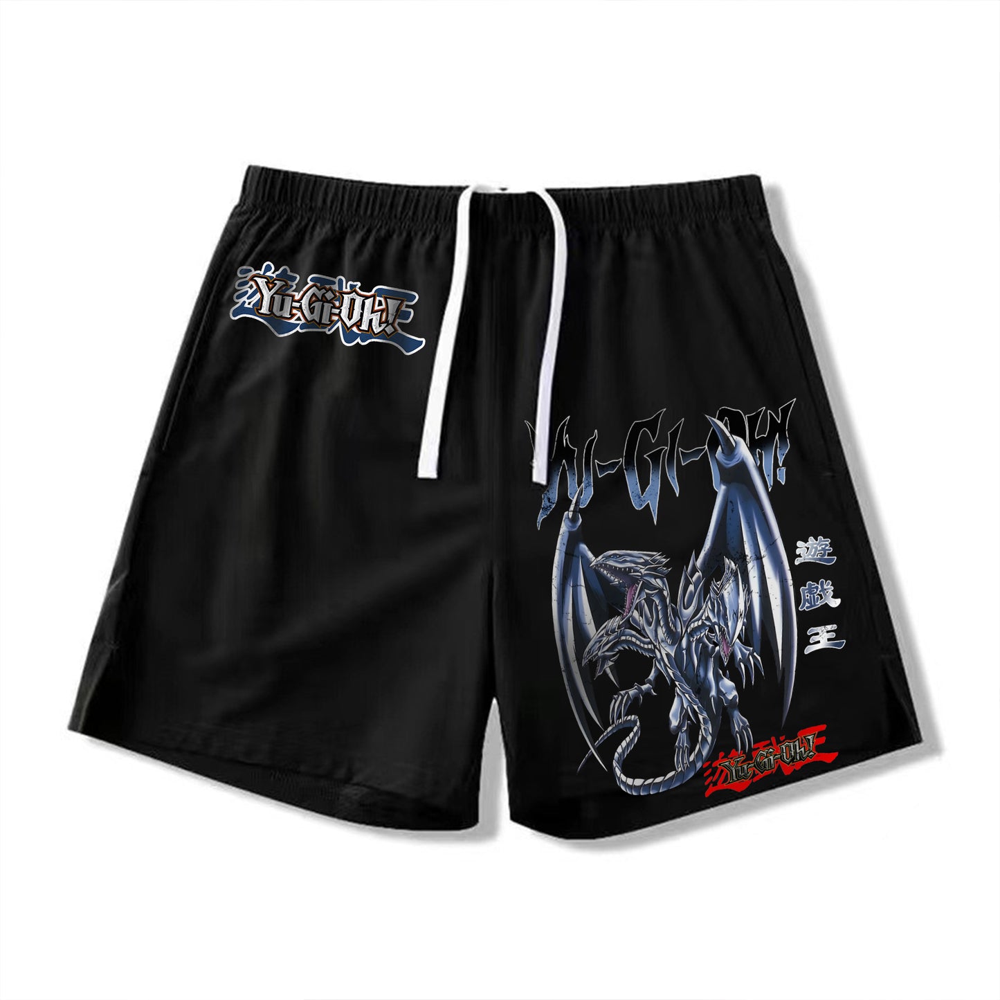 Unisex "Yu-Gi-Oh!" Anime Style Retro Shorts-comicclothing