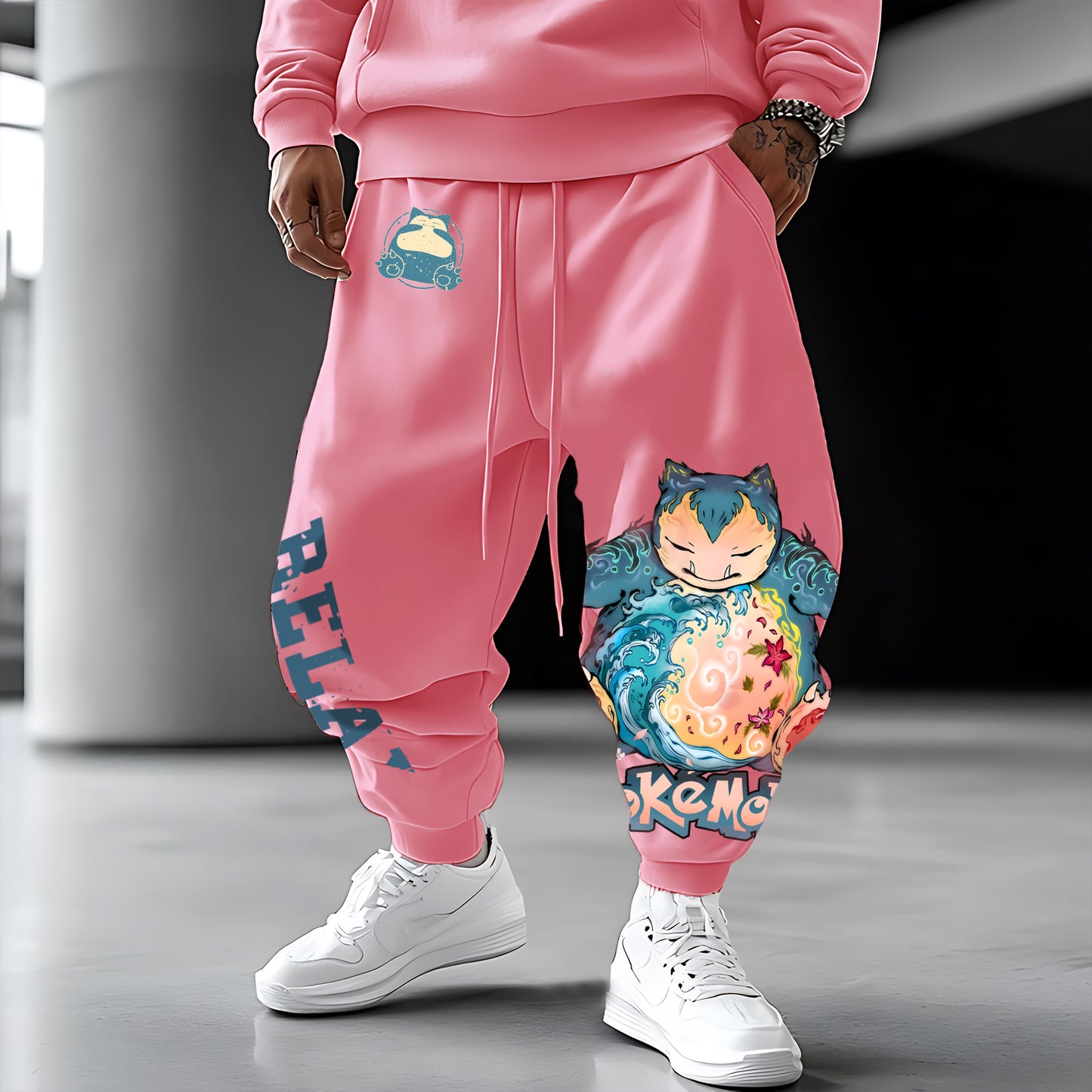 Unisex “Pokémon” Casual Anime Streetwear Pants