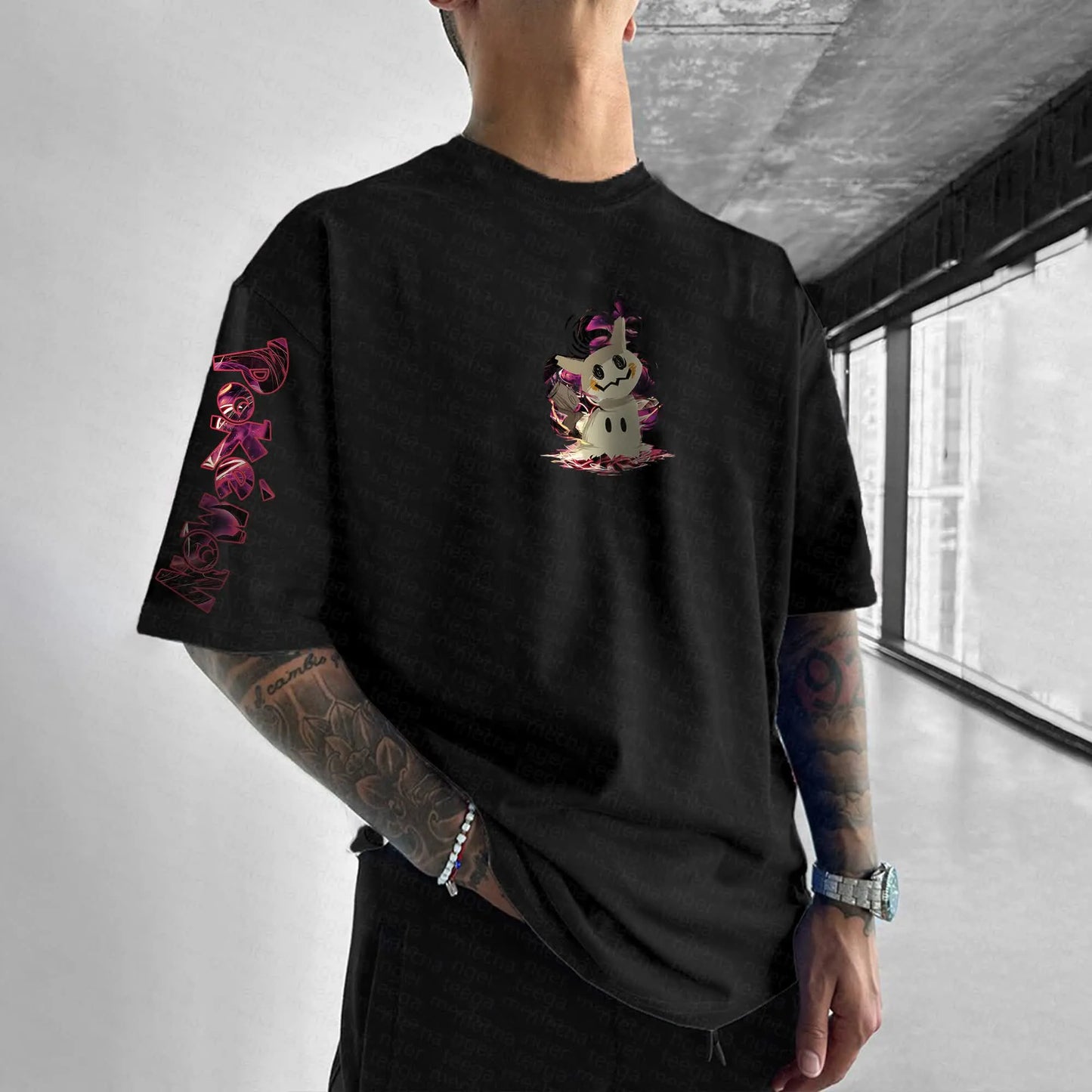 Unisex Anime Inspired Vintage T-Shirt-comicclothing