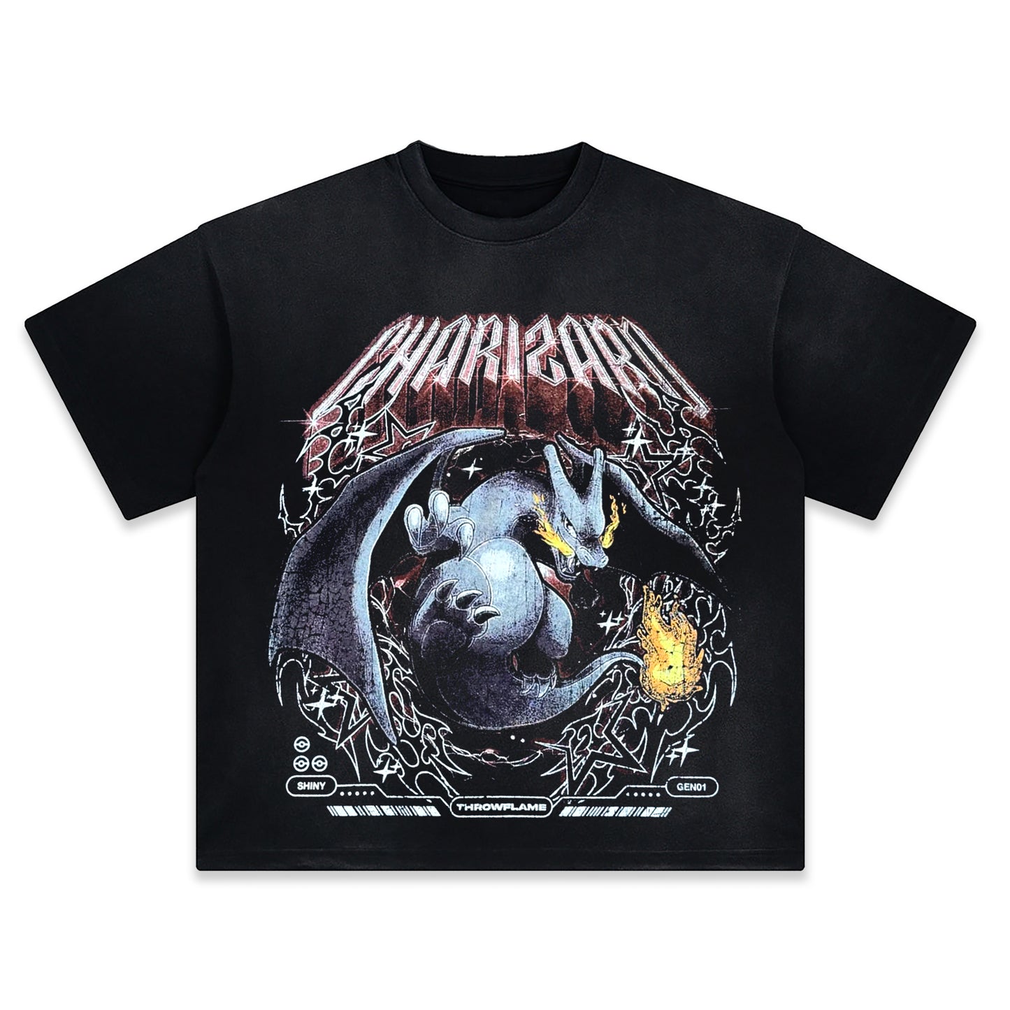 Unisex "Pokémon" Anime Inspired Vintage T-Shirt