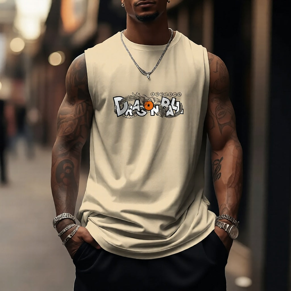 Unisex Anime Sleeveless Tank Top-Anime x kingdom
