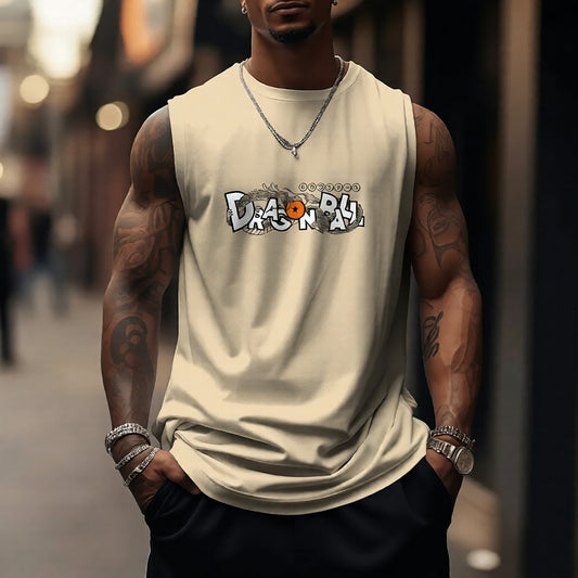 Unisex Anime Sleeveless Tank Top-Anime x kingdom