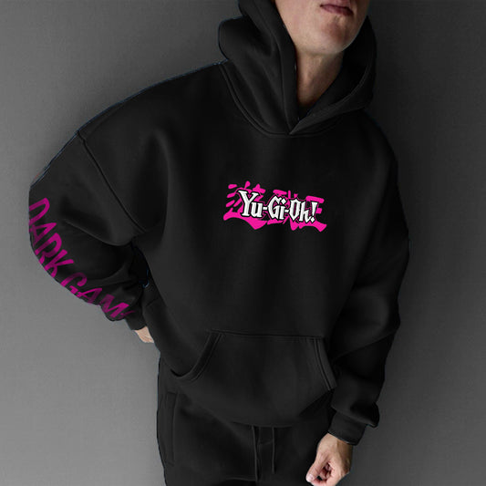 Unisex “Yu-Gi-Oh!” Anime Style Retro Hoodie