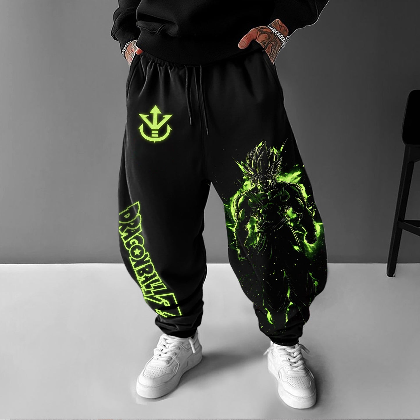 Unisex Casual Anime Streetwear Pants-Anime x kingdom