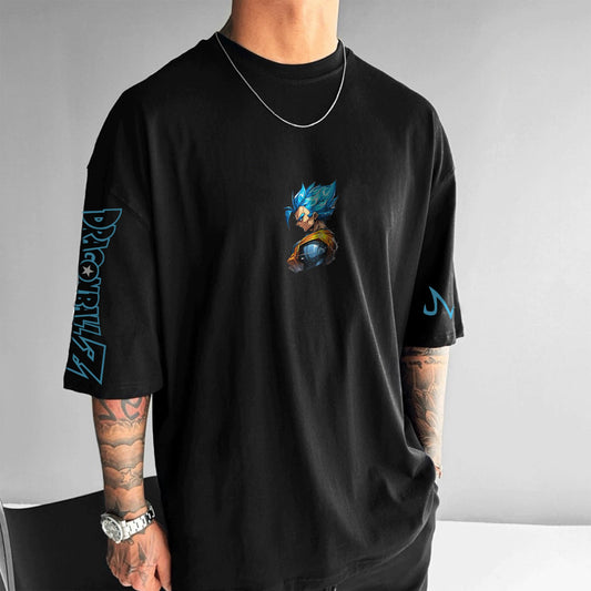 Unisex Anime Inspired Vintage T-Shirt-Anime x kingdom