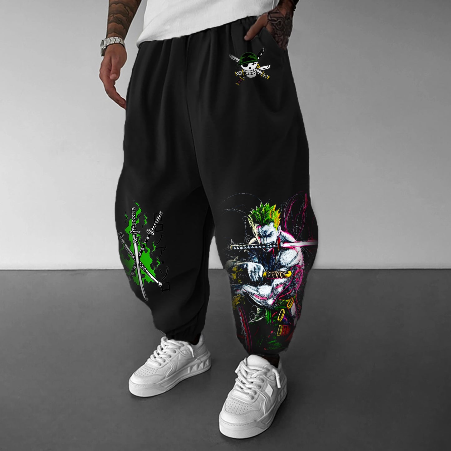 Unisex Anime Printed Pants丨-AnimeClothe