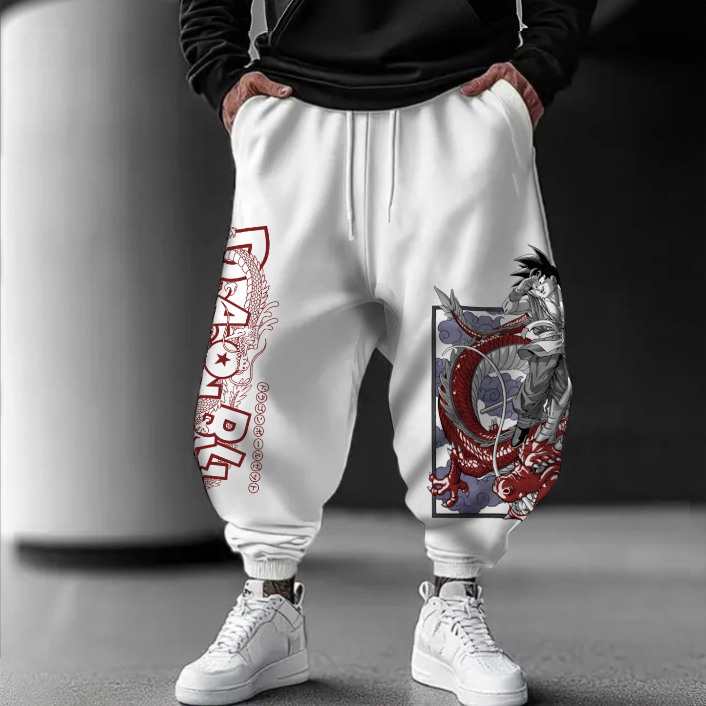 Unisex Casual Anime Streetwear Pants-comicclothing