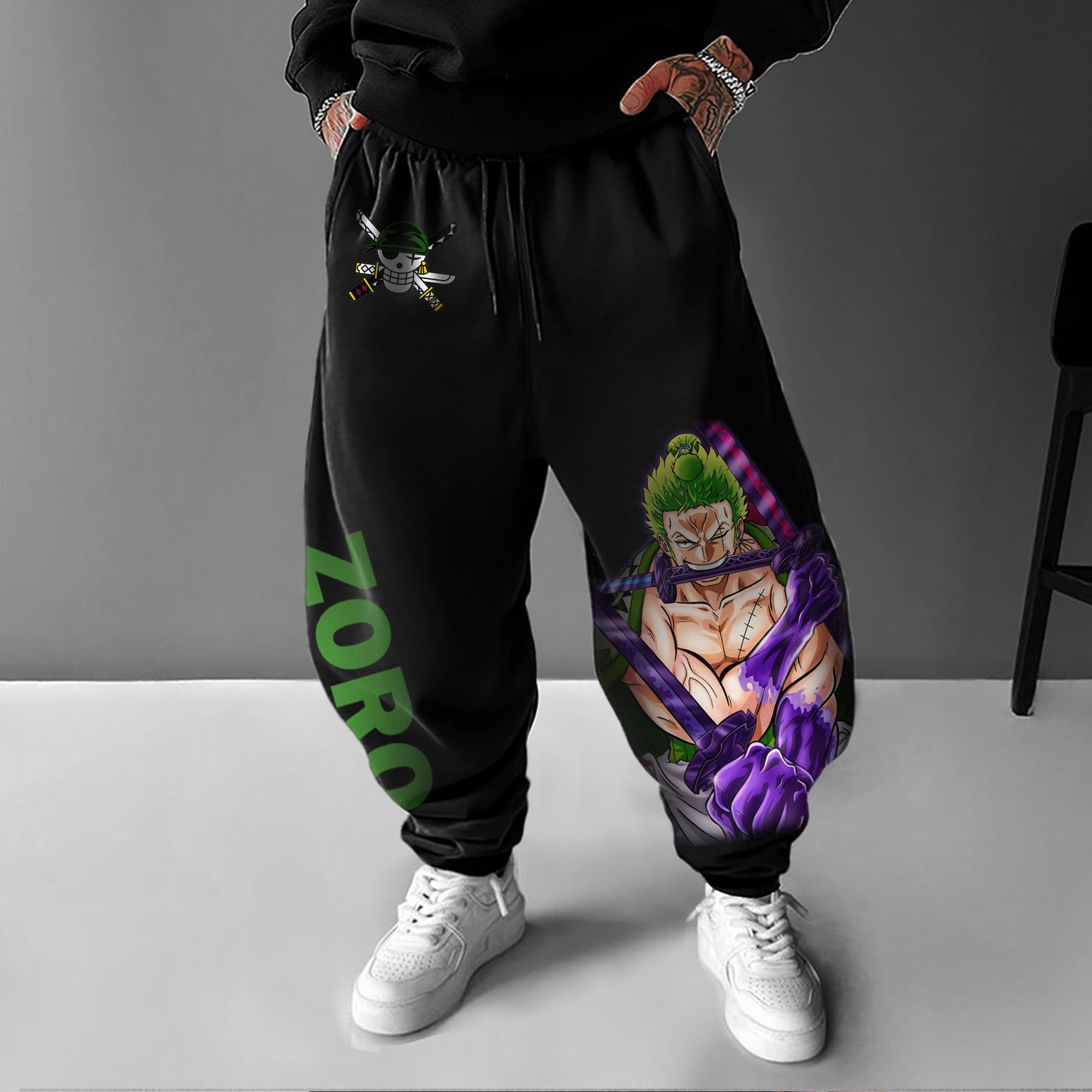 Unisex Anime Printed Pants丨 -AnimeClothe