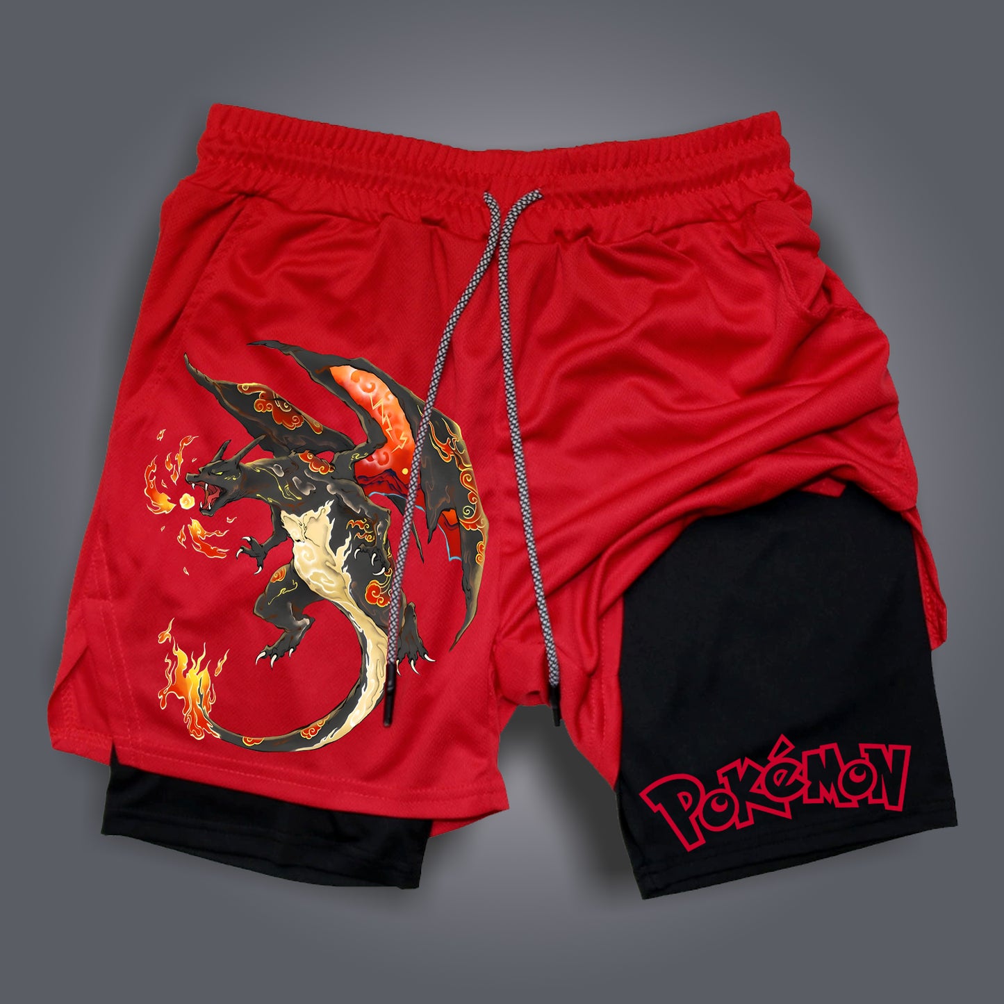 Unisex Casual Anime Streetwear Shorts-comicclothing