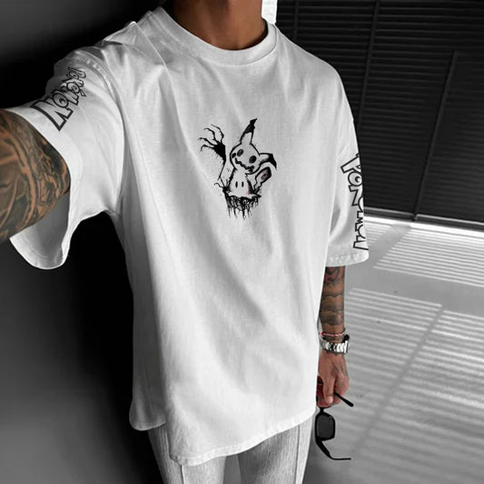 Unisex Anime Inspired Vintage T-Shirt-comicclothing
