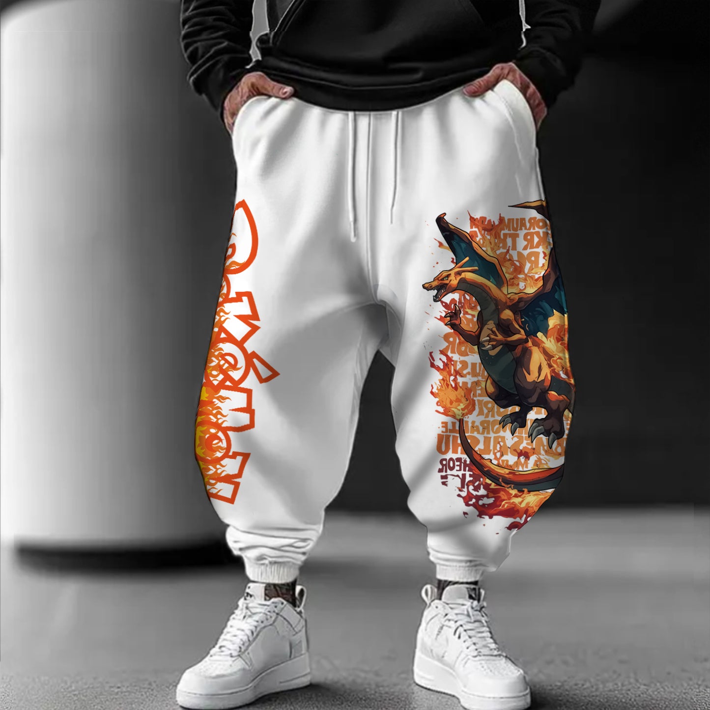 Unisex Casual Anime Streetwear Pants