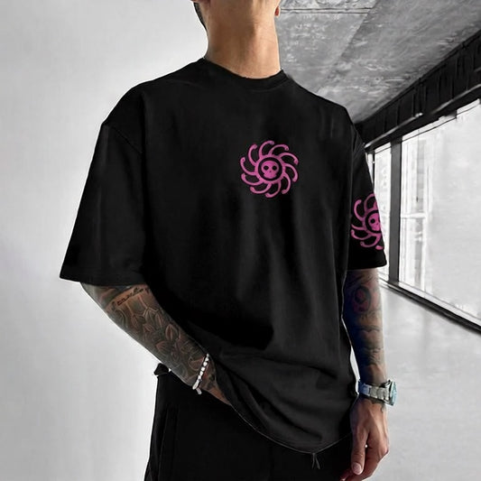 Unisex Anime Inspired Vintage T-Shirt-Anime x kingdom