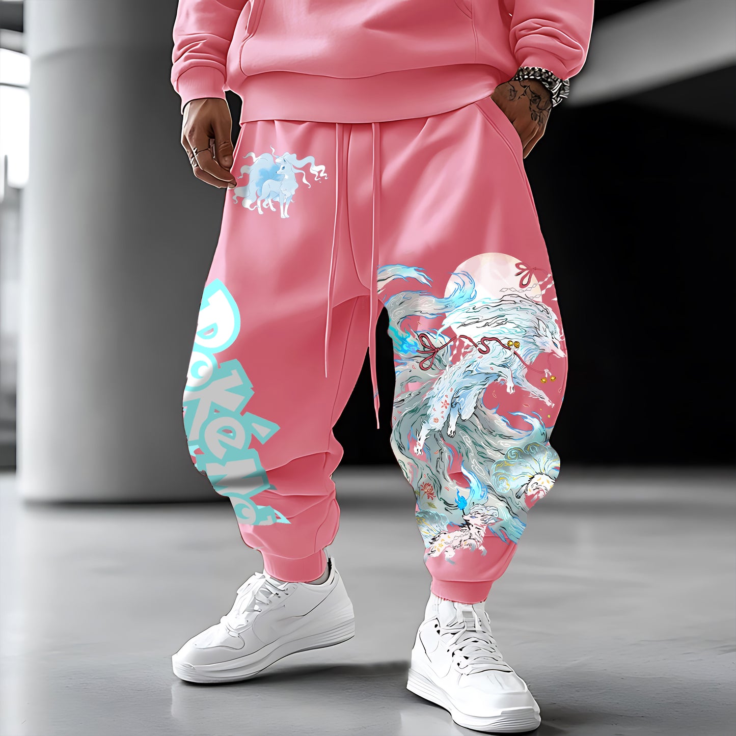 Unisex “Pokémon” Casual Anime Streetwear Pants