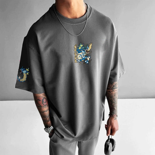 Unisex Anime Inspired Vintage T-Shirt-AnimeClothe