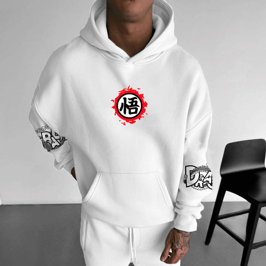 Unisex Anime Graphic Streetwear Vintage Hoodie