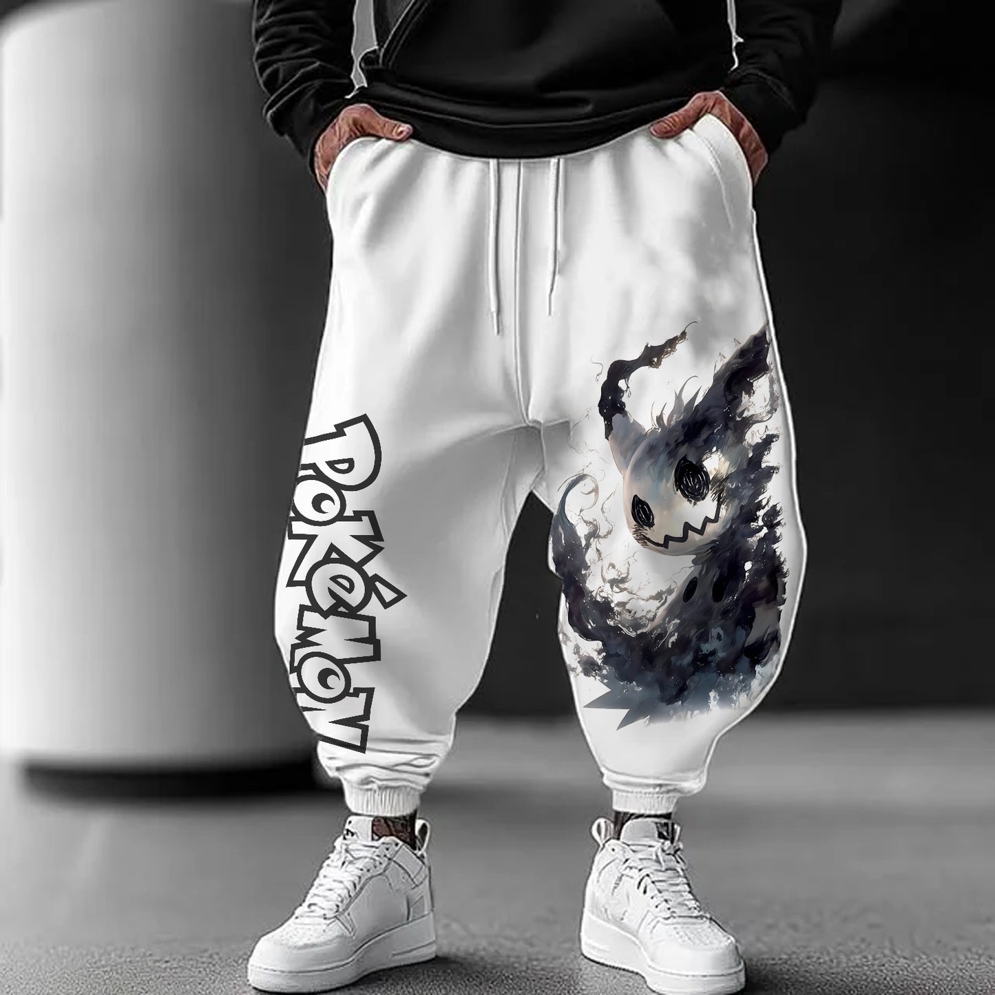 Unisex Casual Anime Streetwear Pants-comicclothing