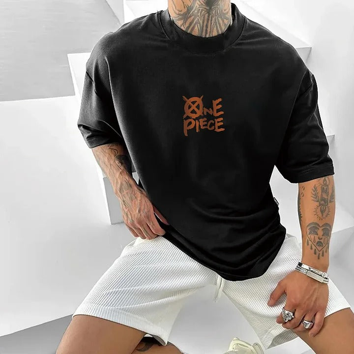 Unisex Anime Inspired Vintage T-Shirt-Anime x kingdom