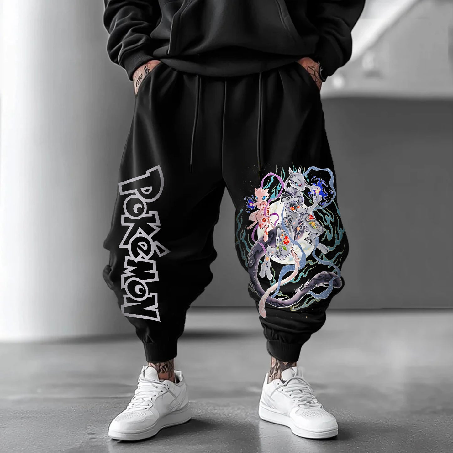 Unisex Casual Anime Streetwear Pants-comicclothing