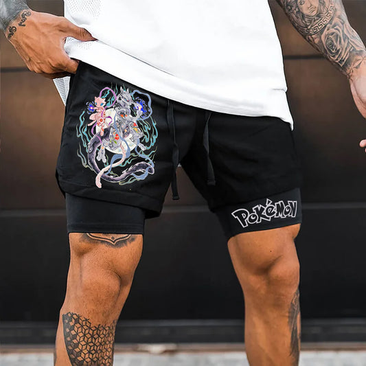 Unisex Casual Anime Streetwear Shorts-comicclothing