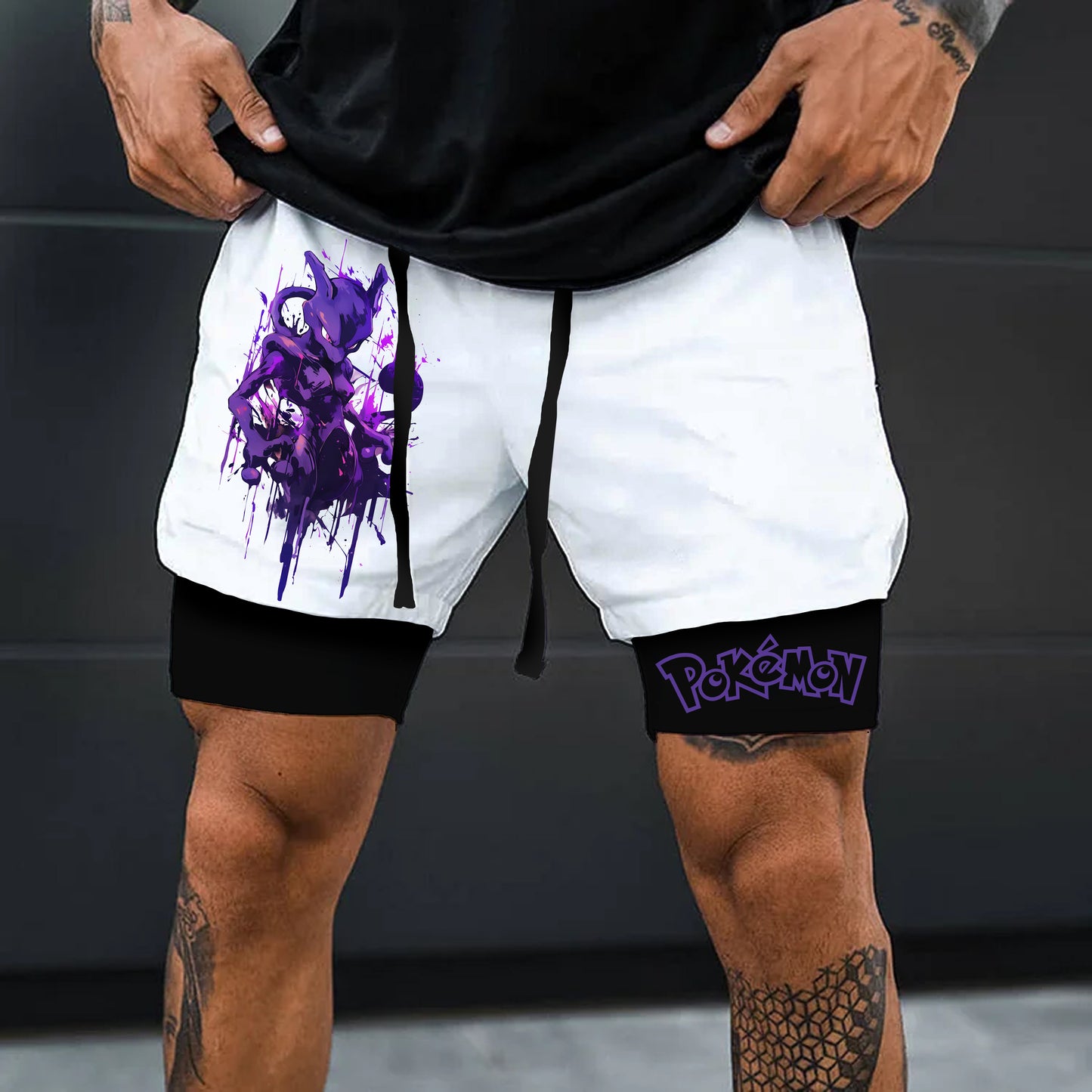 Unisex Casual Anime Streetwear Shorts-comicclothing