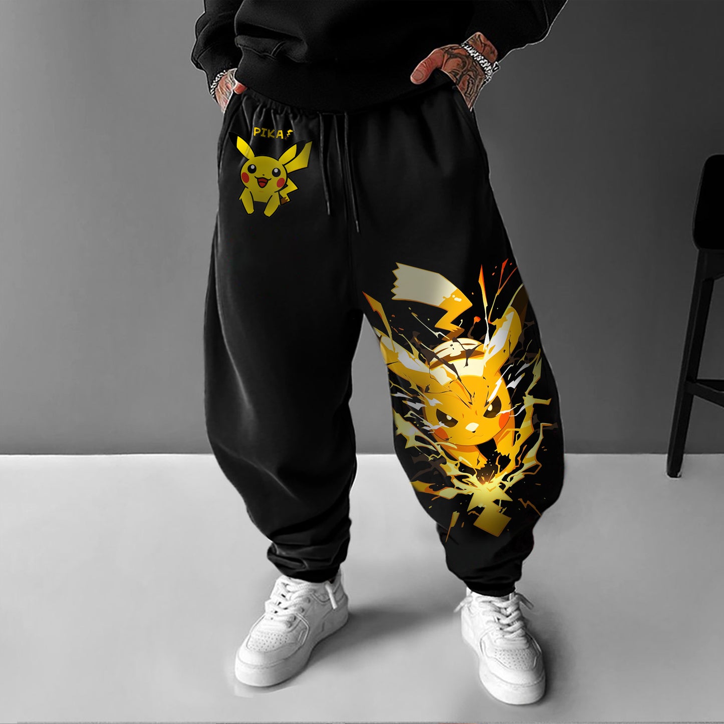 Unisex “Pokémon” Casual Anime Streetwear Pants