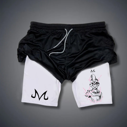 Unisex DBZ Majin Buu Anime Shorts