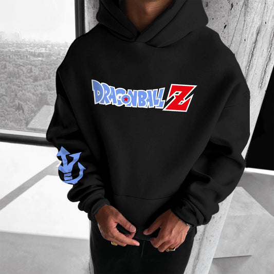 Unisex Anime Print Casual Oversized Hoodie