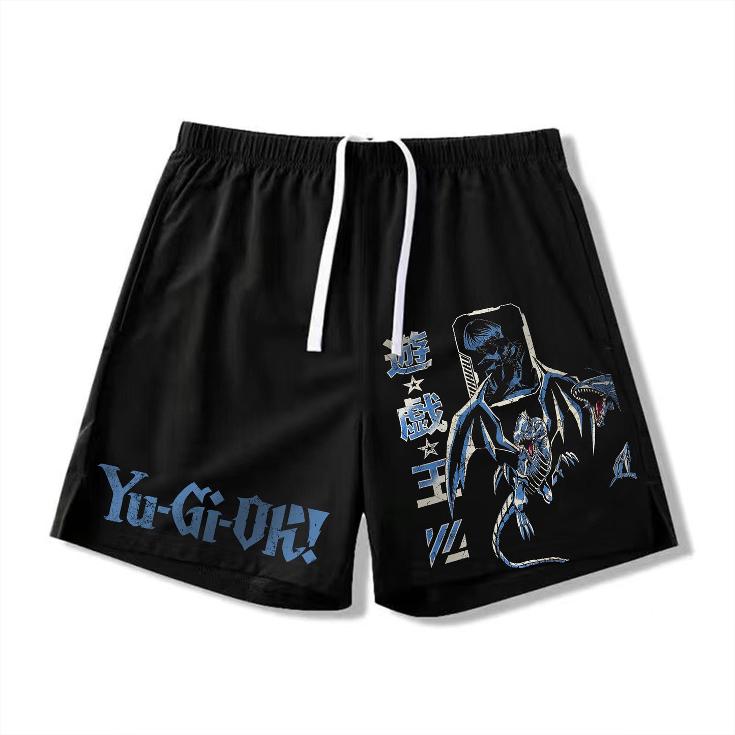 Unisex "Yu-Gi-Oh!" Anime Style Retro Shorts-comicclothing