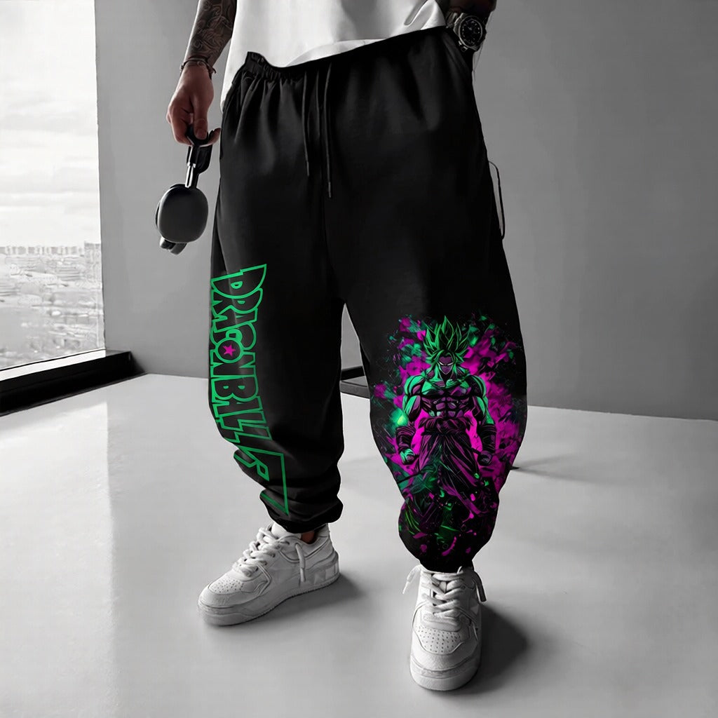 Unisex Casual Anime Streetwear Pants-Anime x kingdom