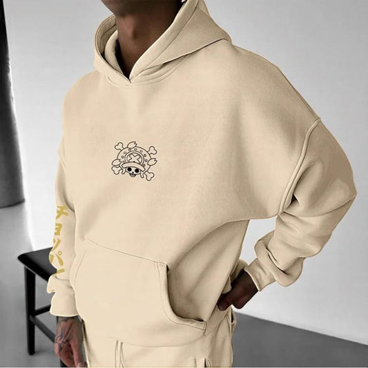 Unisex Anime Graphic Streetwear Vintage Hoodie-Anime x kingdom
