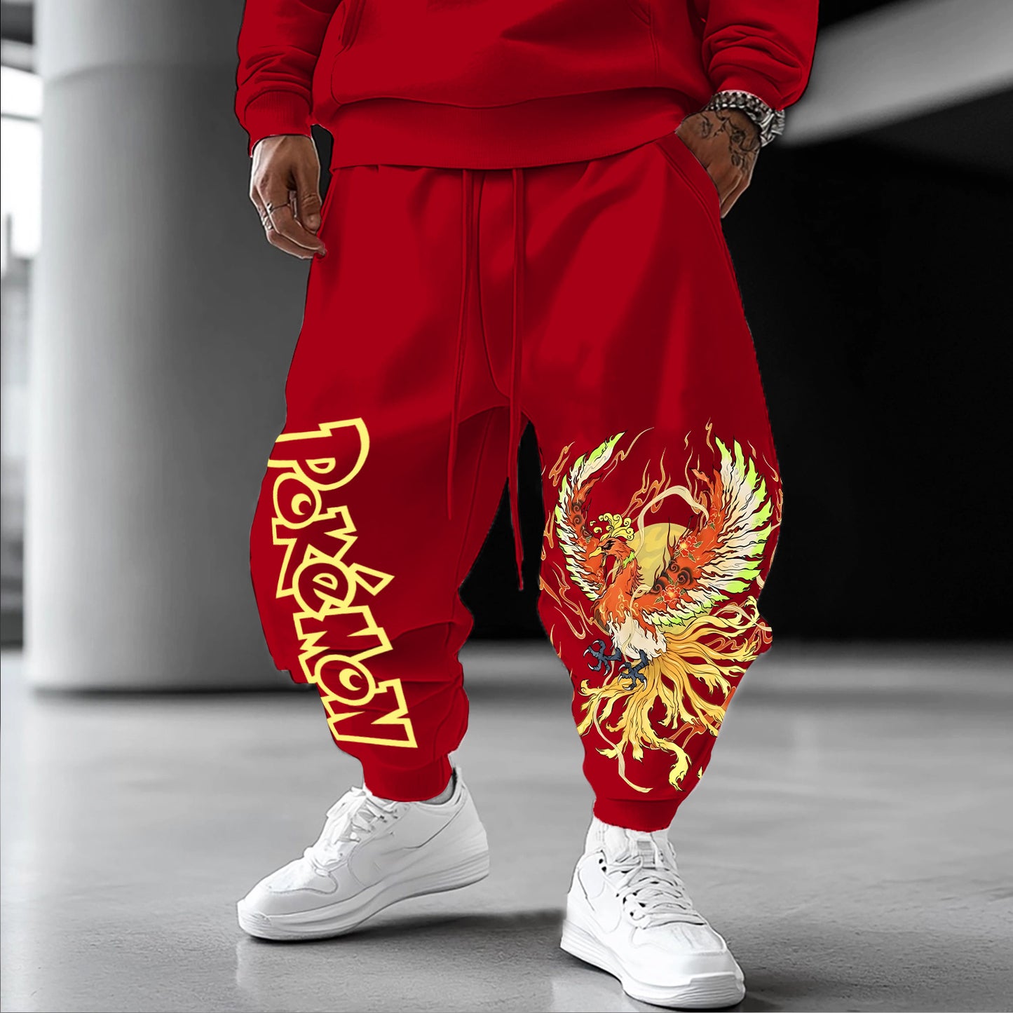 Unisex Casual Anime Streetwear Pants-comicclothing