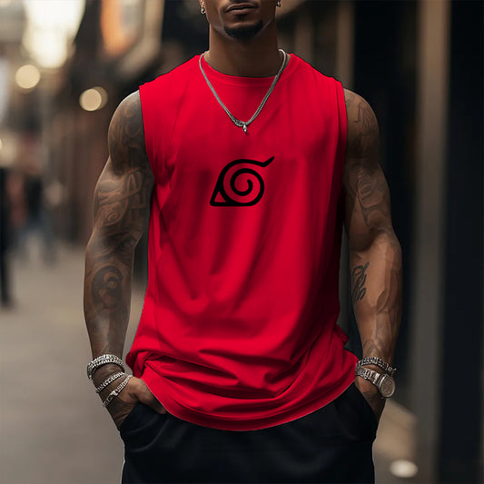 Unisex Casual Anime Tank Top-comicclothing