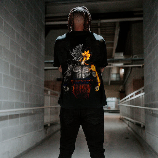 Unisex Anime Inspired Graphic Streetwear Vintage T-shirt