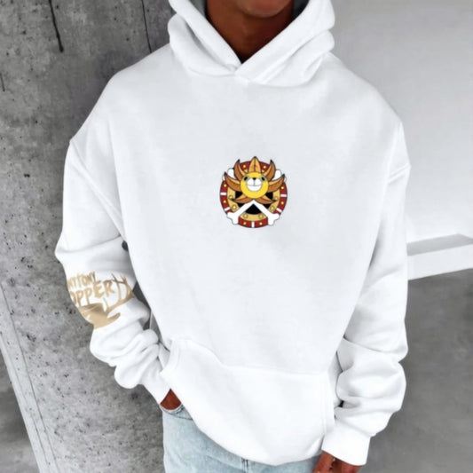Unisex Anime Graphic Streetwear Vintage Hoodie-Anime x kingdom
