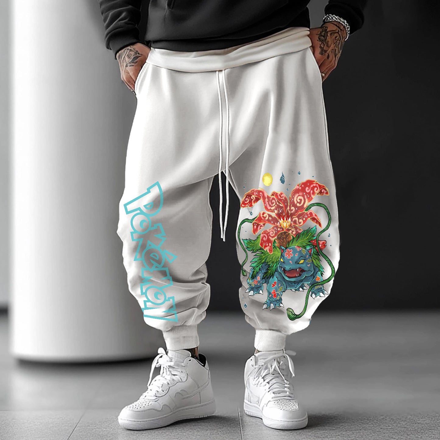 Unisex Casual Anime Streetwear Pants-comicclothing