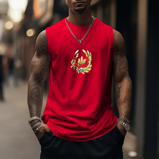Unisex Casual Anime Tank Top-comicclothing