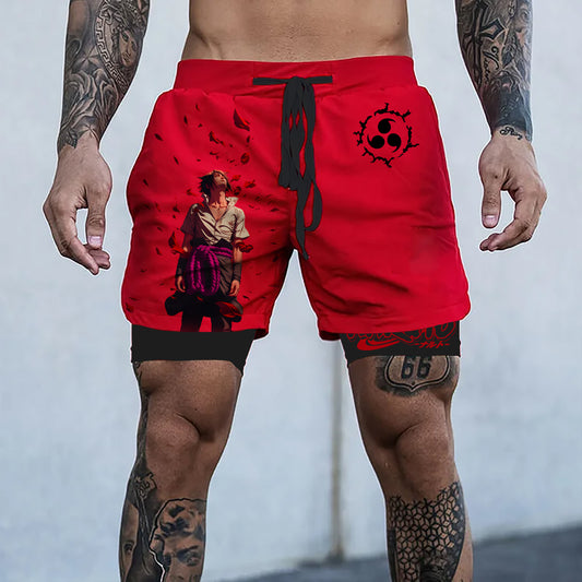Unisex Casual Anime Streetwear Shorts-comicclothing