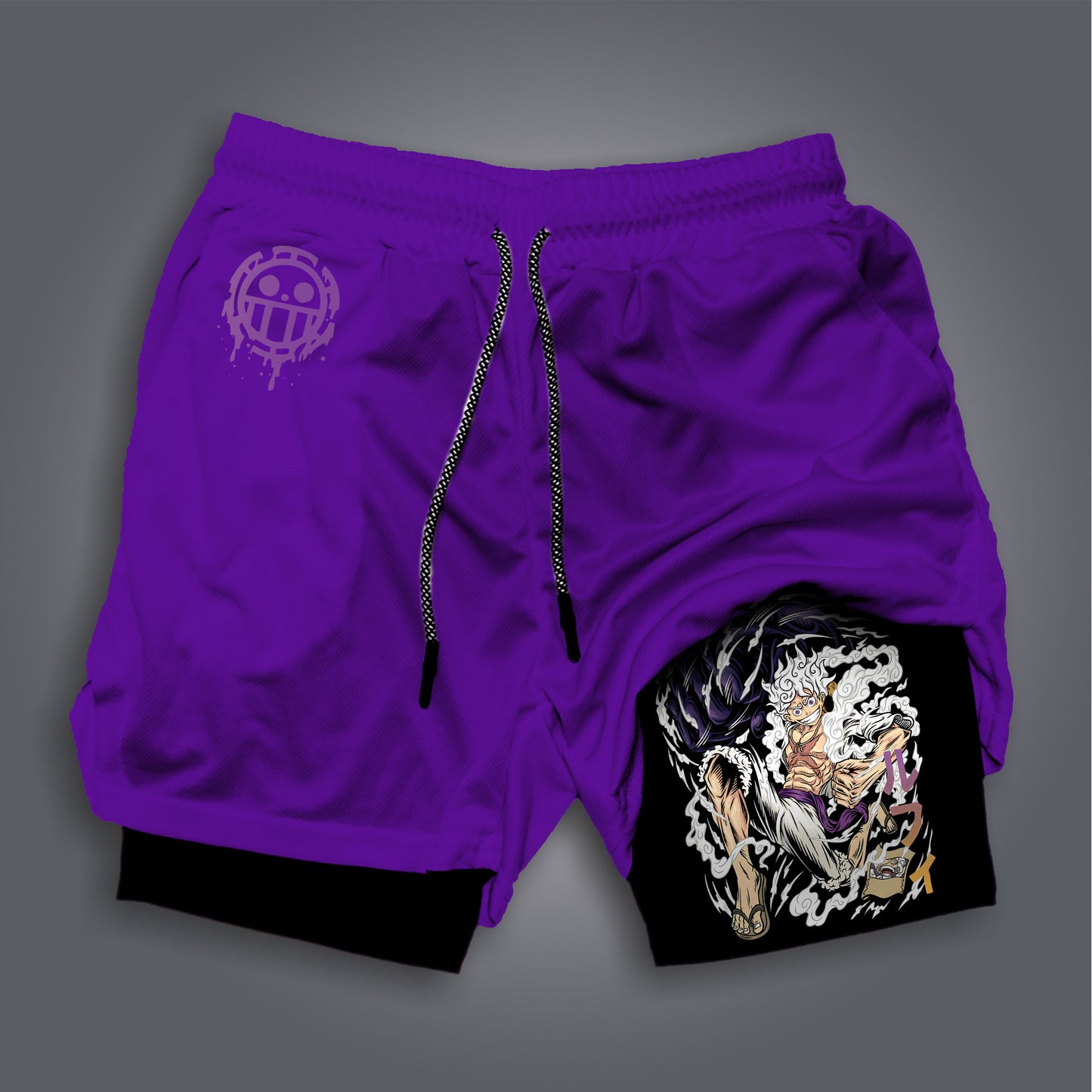 Unisex Casual Anime Streetwear Shorts