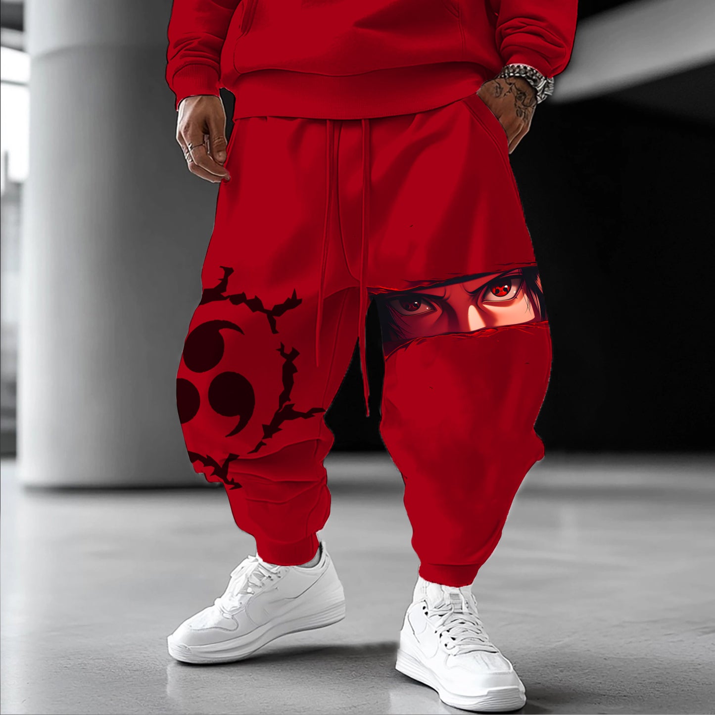 Unisex Casual Anime Streetwear Pants-comicclothing