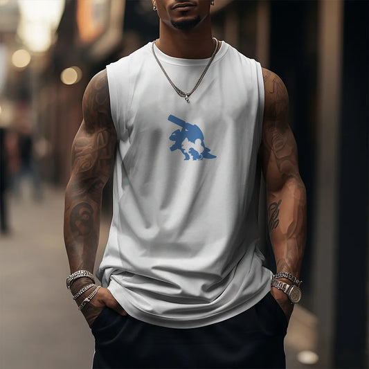 Unisex Casual Anime Tank Top-comicclothing