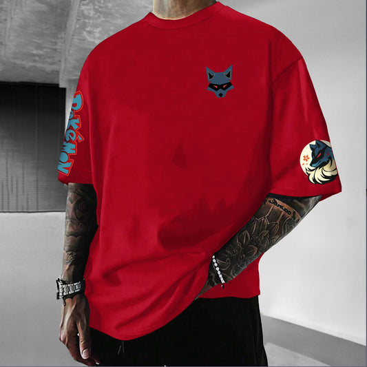 Unisex Anime Inspired Vintage T-Shirt-AnimeClothe