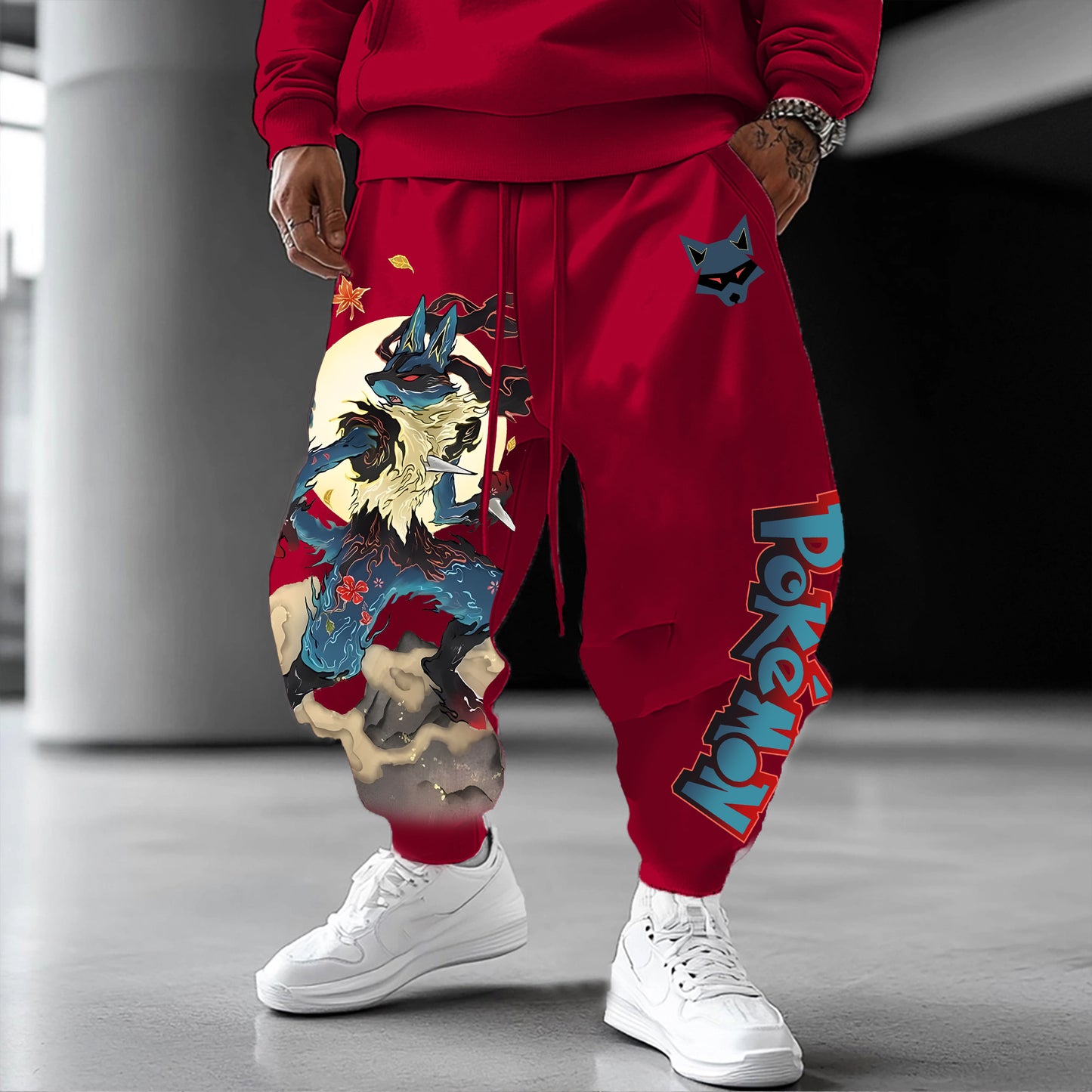 Unisex Casual Anime Streetwear Pants-AnimeClothe