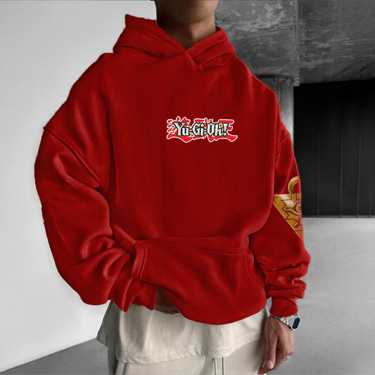 Unisex “Yu-Gi-Oh!” Anime Style Retro Hoodie