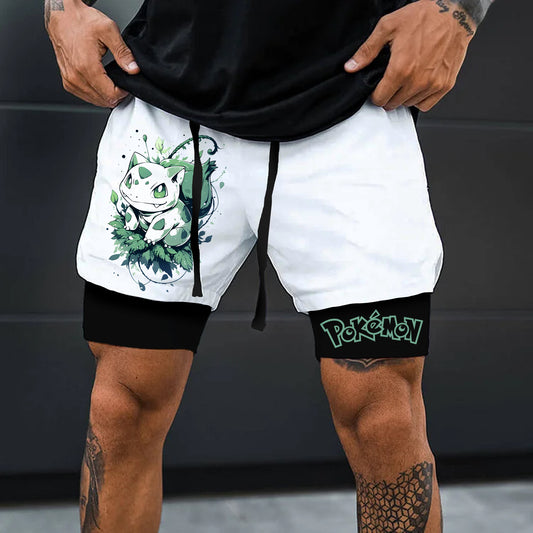 Unisex Casual Anime Streetwear Shorts-comicclothing