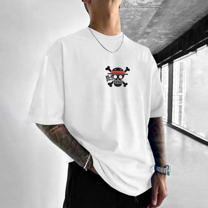 Unisex Anime Inspired Vintage T-Shirt-Anime x kingdom