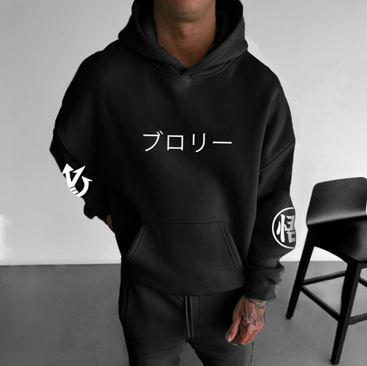 Unisex Anime Graphic Streetwear Vintage Hoodie