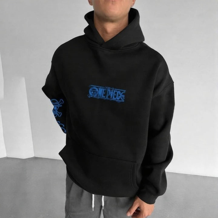 Unisex Anime Graphic Streetwear Vintage Hoodie-Anime x kingdom